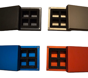 Personally Laser Engraved Aluminum Dice Box
